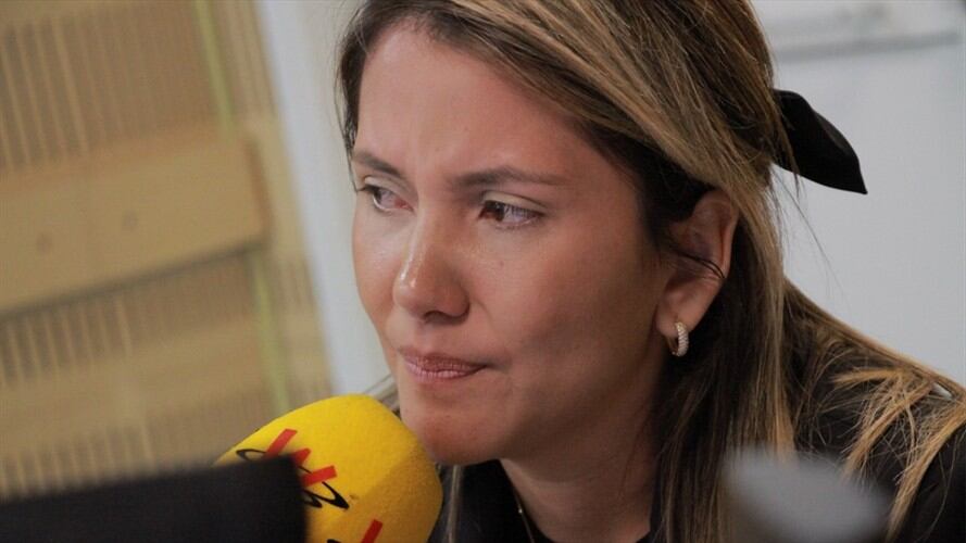 Dayana Jaimes en La W. Foto: La W con Vicky Dávila