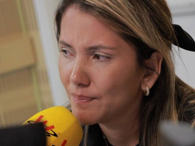 Dayana Jaimes en La W. Foto: La W con Vicky Dávila