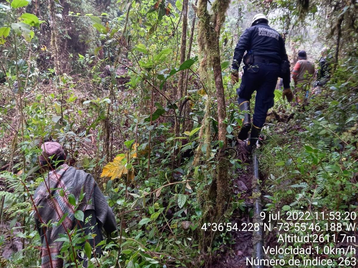 Hallan cuerpo de mujer que había desaparecido tras avalancha en La Calera