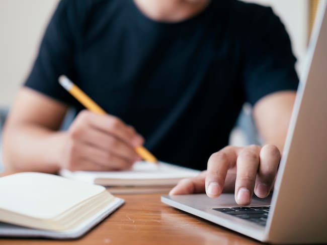 Imagen de referencia de estudiante. Foto. Getty Images