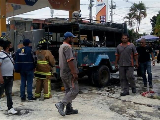 Las causas de la conflagración todavía están siendo investigadas por las autoridades para determinar las responsabilidades del hecho. Foto: Cortesía