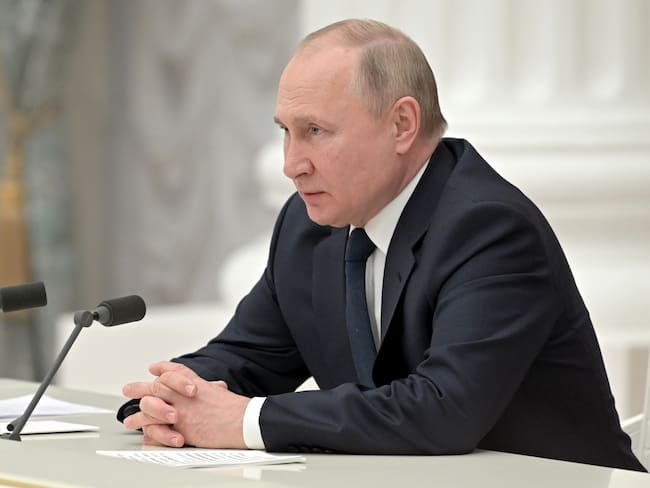 Foto de referencia de Vladimir Putin, presidente de Rusia. (Photo by Alexei Nikolsky\TASS via Getty Images)