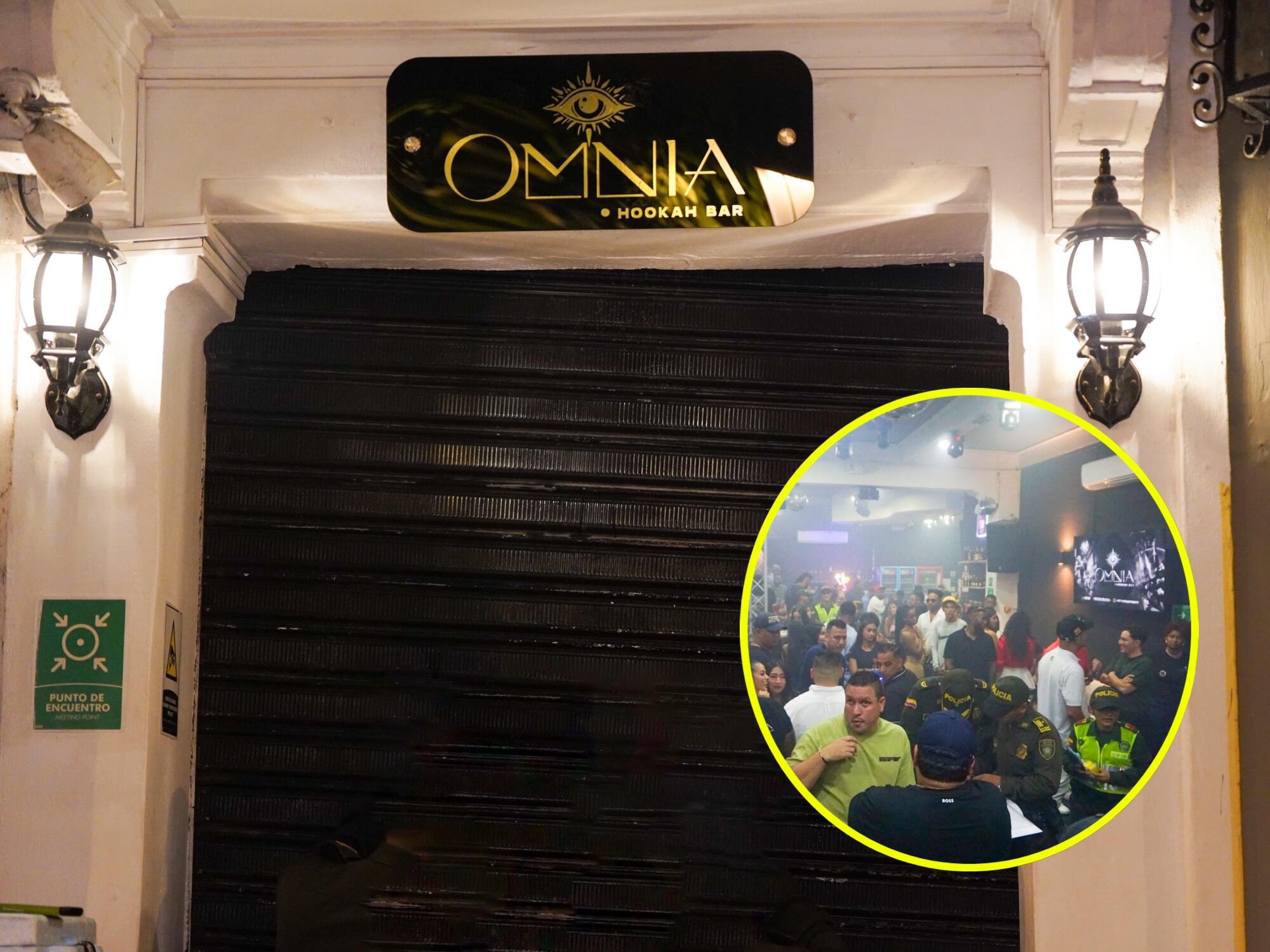 Discoteca Omnia. Fotos suministradas por la Alcaldía de Cartagena.