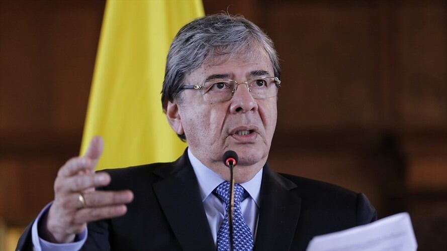 El canciller Carlos Holmes Trujillo calificó como una intrusión militar la presencia de dos aviones rusos en Venezuela. Foto: Colprensa