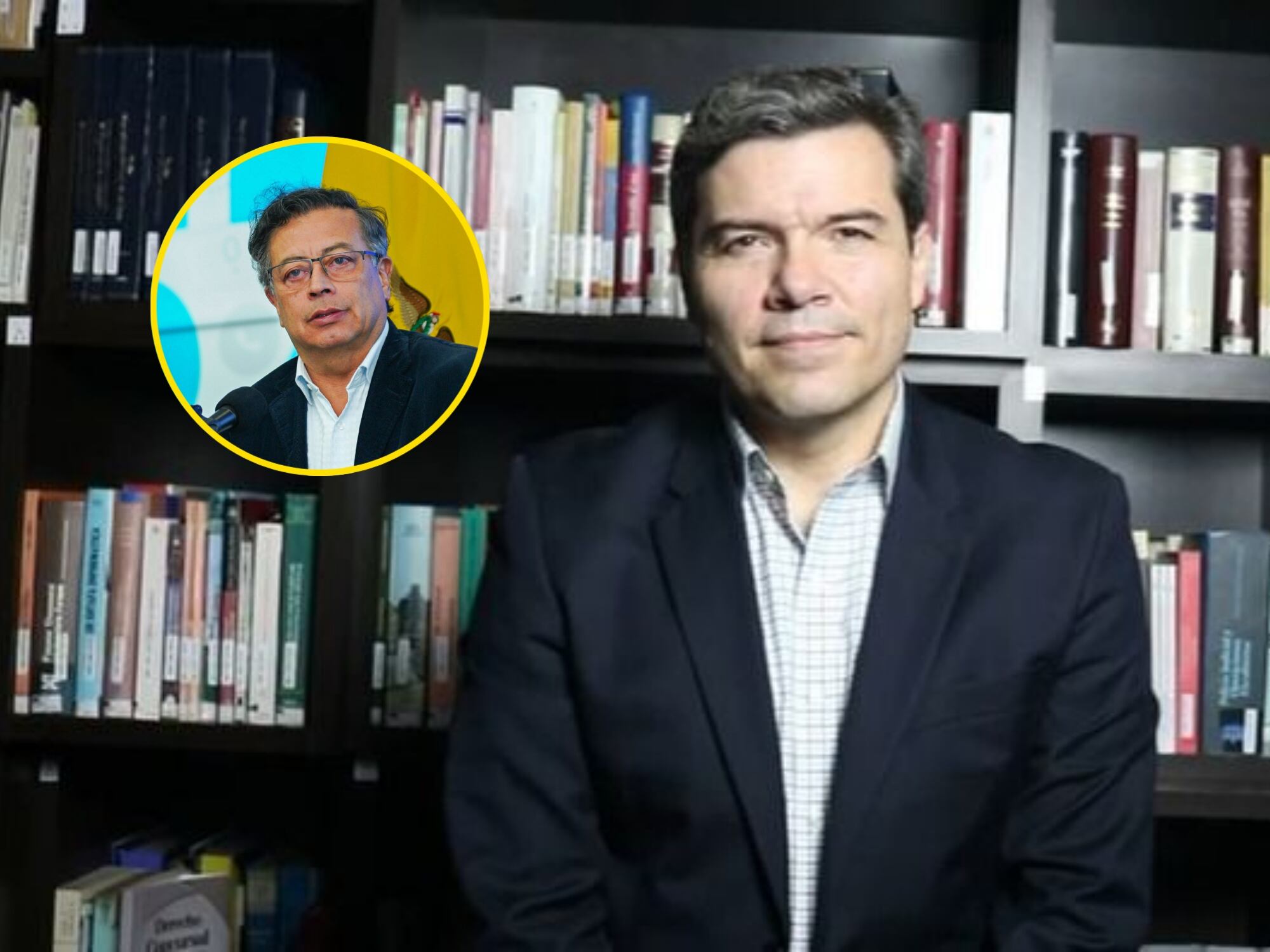 Abogado Mauricio Pava renunció a la defensa del presidente Gustavo Petro ante Comisión de Acusación. Fotos: Suministradas.