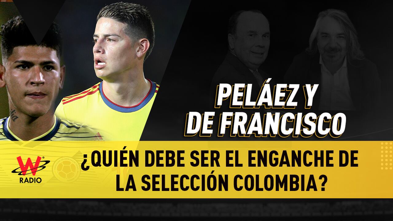 Jorge Carrascal y James Rodríguez. Foto: Getty Images