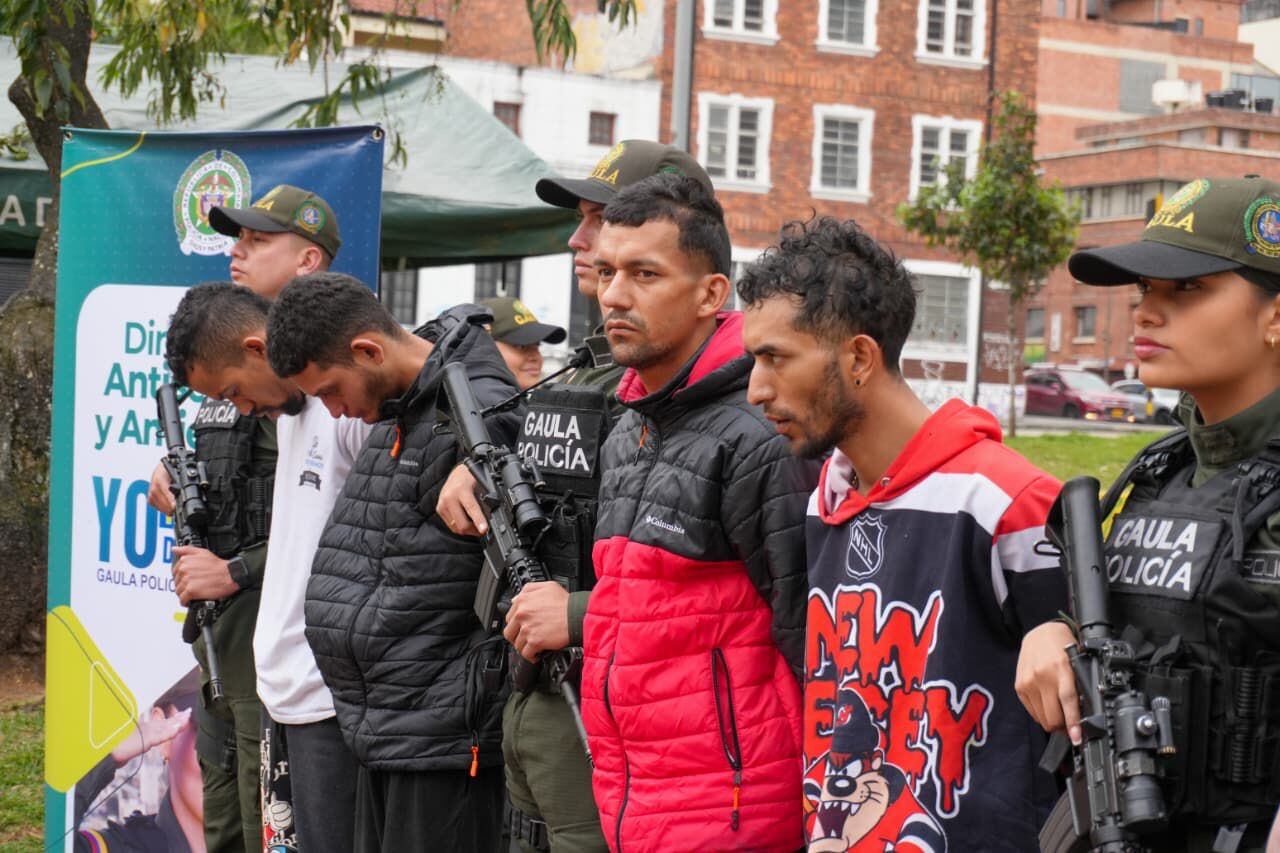 Foto: Policía Metropolitana de Bogotá - Secretaría de Seguridad