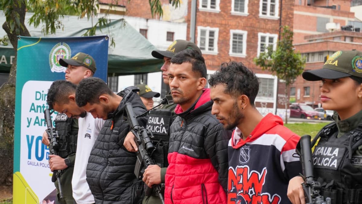 Golpe contra el Tren de Aragua en Bogotá: Fueron capturados 9 de sus integrantes