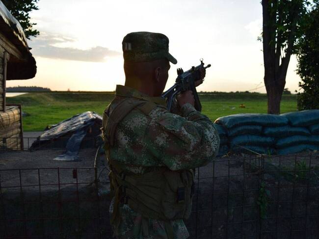 En la población hay esperanza de que se logré un cese al fuego. Crédito: Colprensa.