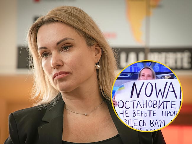 Periodista Marina Ovsiannikova | Foto: GettyImages