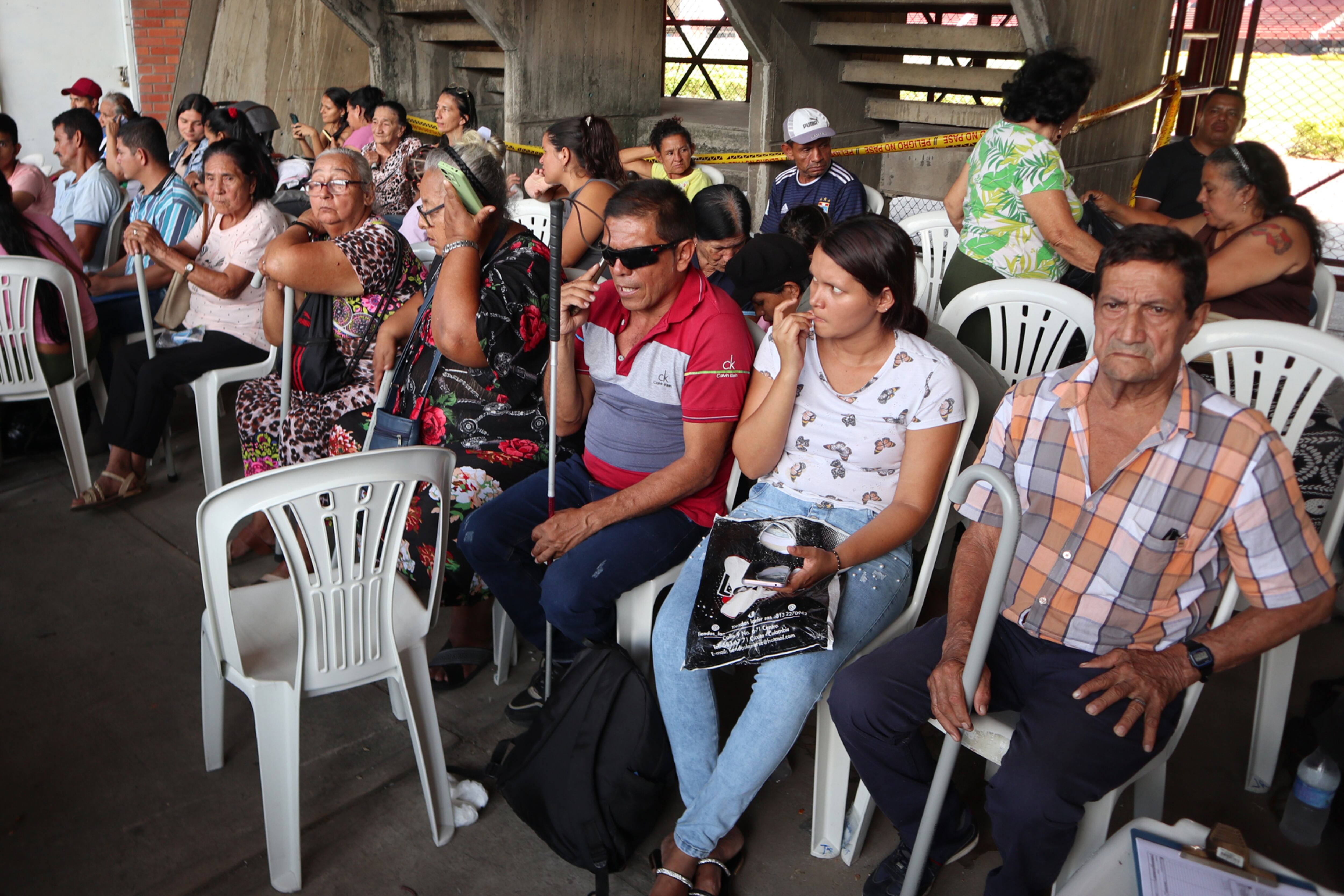 Cúcuta se convierte en símbolo del sufrimiento causado por enfrentamientos en Catatumbo. Foto: EFE.