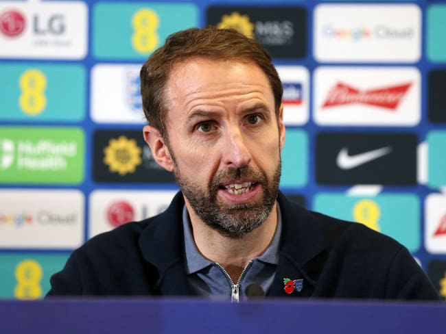 Gareth Southgate,  FIFA World Cup Qatar 2022 (Photo by Barrington Coombs/Getty Images)