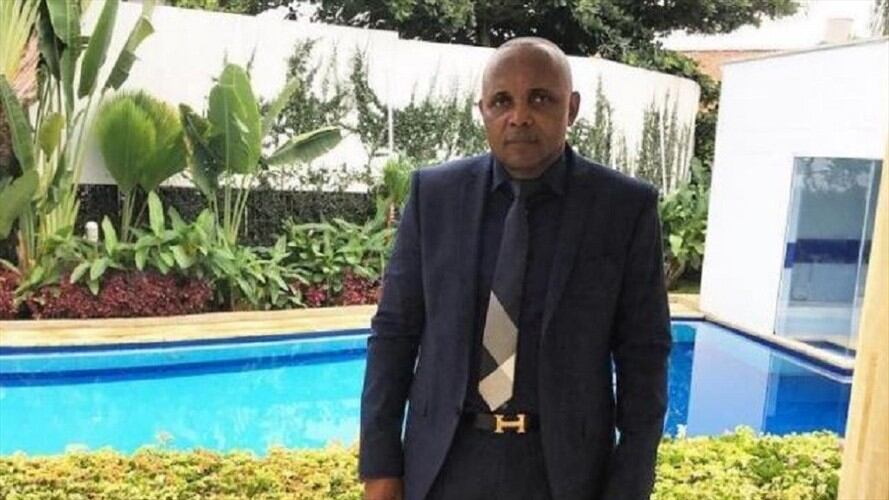 Ómar Ambuila es un exfuncionario de la DIAN solicitado en extradición por una Corte de la Florida por el delito de lavado de activos. Foto: Fiscalía General de la Nación