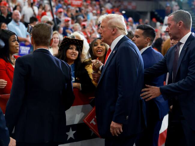 Servicio Secreto de Donald Trump. I Foto: Joe Raedle/Getty Images.