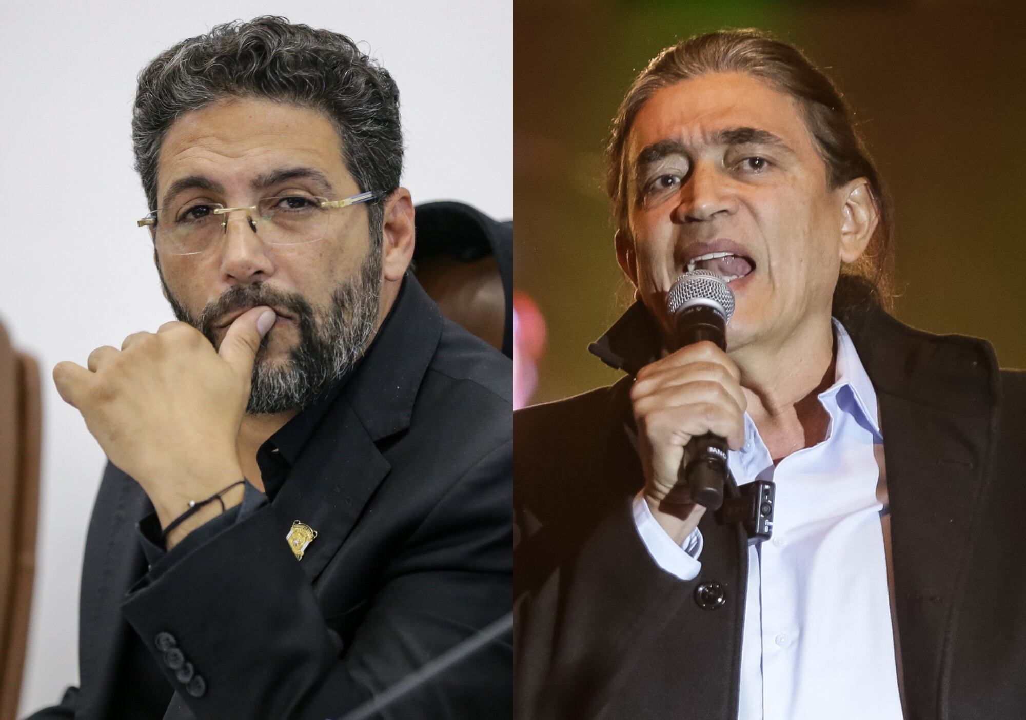 Agmeth Escaf y Gustavo Bolívar | Fotos: Colprensa