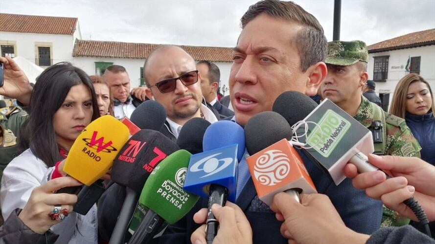 Carlos Amaya, gobernador de Boyacá. Foto: Redacción W Radio