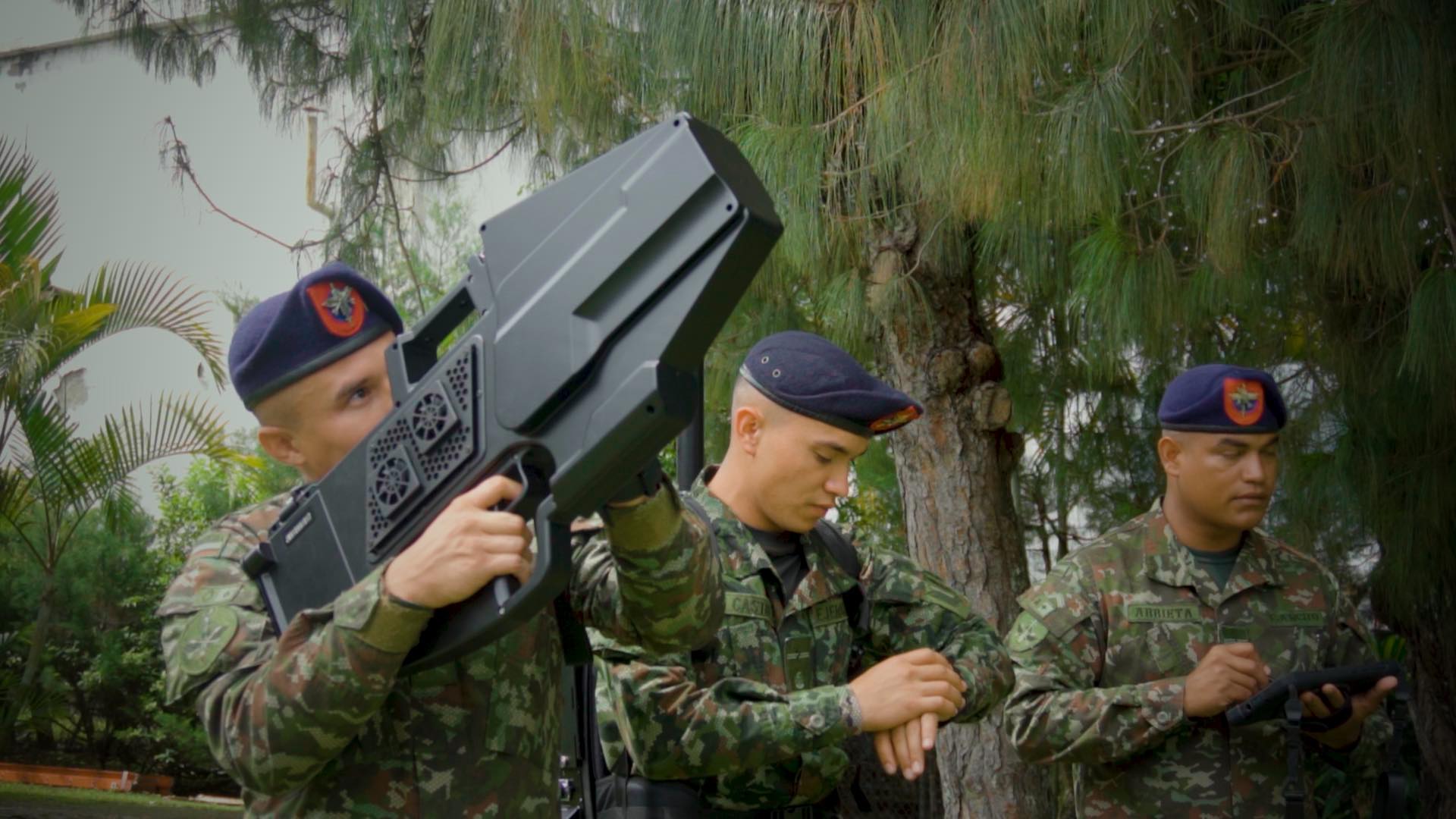 Son equipos móviles y semifijos que permiten llegar a diferentes áreas con movilidad y acompañar a las tropas en el desarrollo de las operaciones militares, Crédito: Gobernación del Cauca.