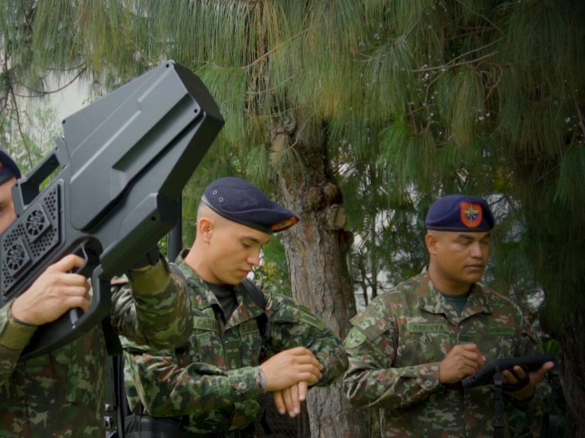 En el Cauca, el Ejército recibió equipos antidrones para neutralizar las amenazas