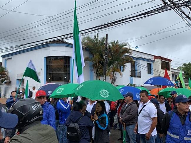 Organizaciones sociales marcharon en el Centro de Popayán