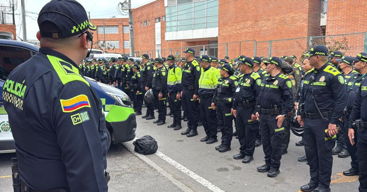 Tunja reforzó la seguridad con 400 uniformados para acompañar las actividades por el inicio del Mundial de Fútbol