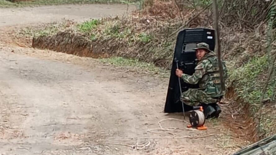 Las autoridades indígenas rechazaron las acciones de los grupos armados que ponen en riesgo a los civiles, y vulneran el Derecho Internacional Humanitario. Foto: Cortesía