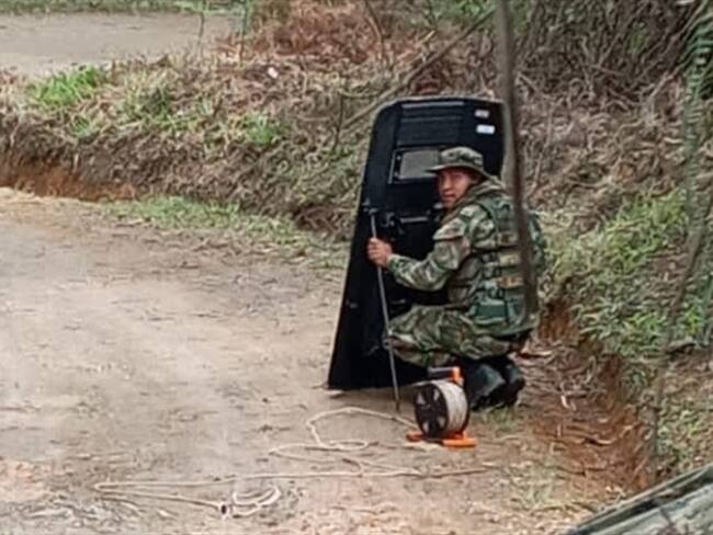 Las autoridades indígenas rechazaron las acciones de los grupos armados que ponen en riesgo a los civiles, y vulneran el Derecho Internacional Humanitario. Foto: Cortesía