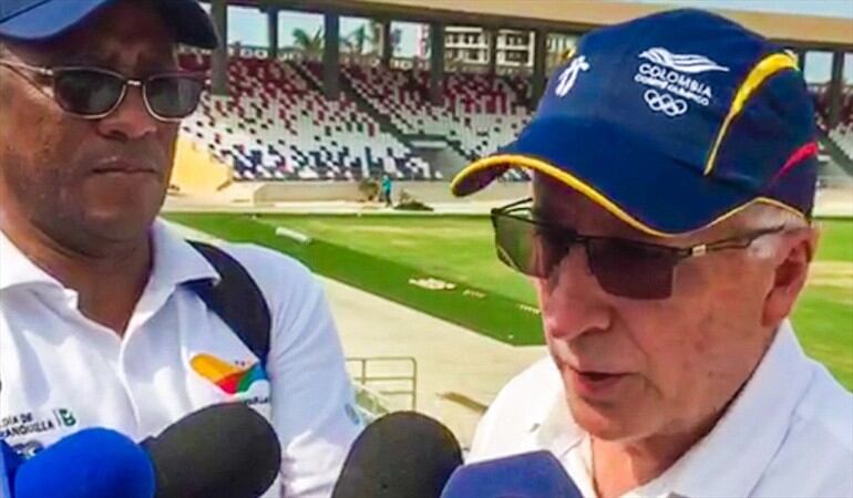 Baltazar Medina, Presidente del Comité Olímpico Colombiano.