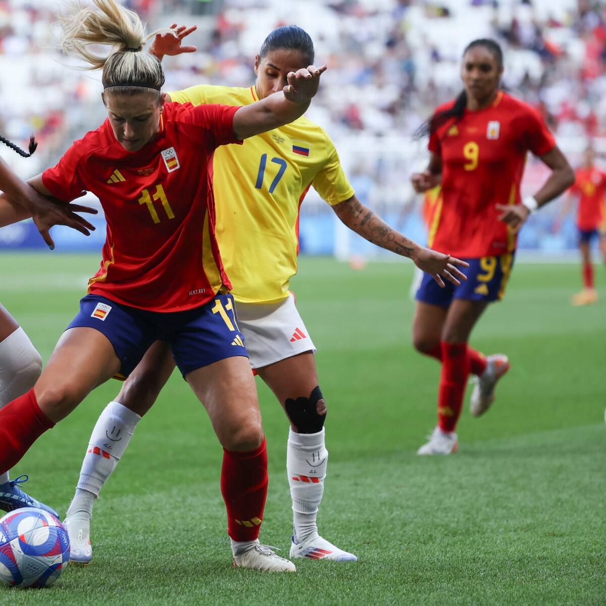 Colombia se despide del sueño olímpico: perdió 4-2 contra España por penales