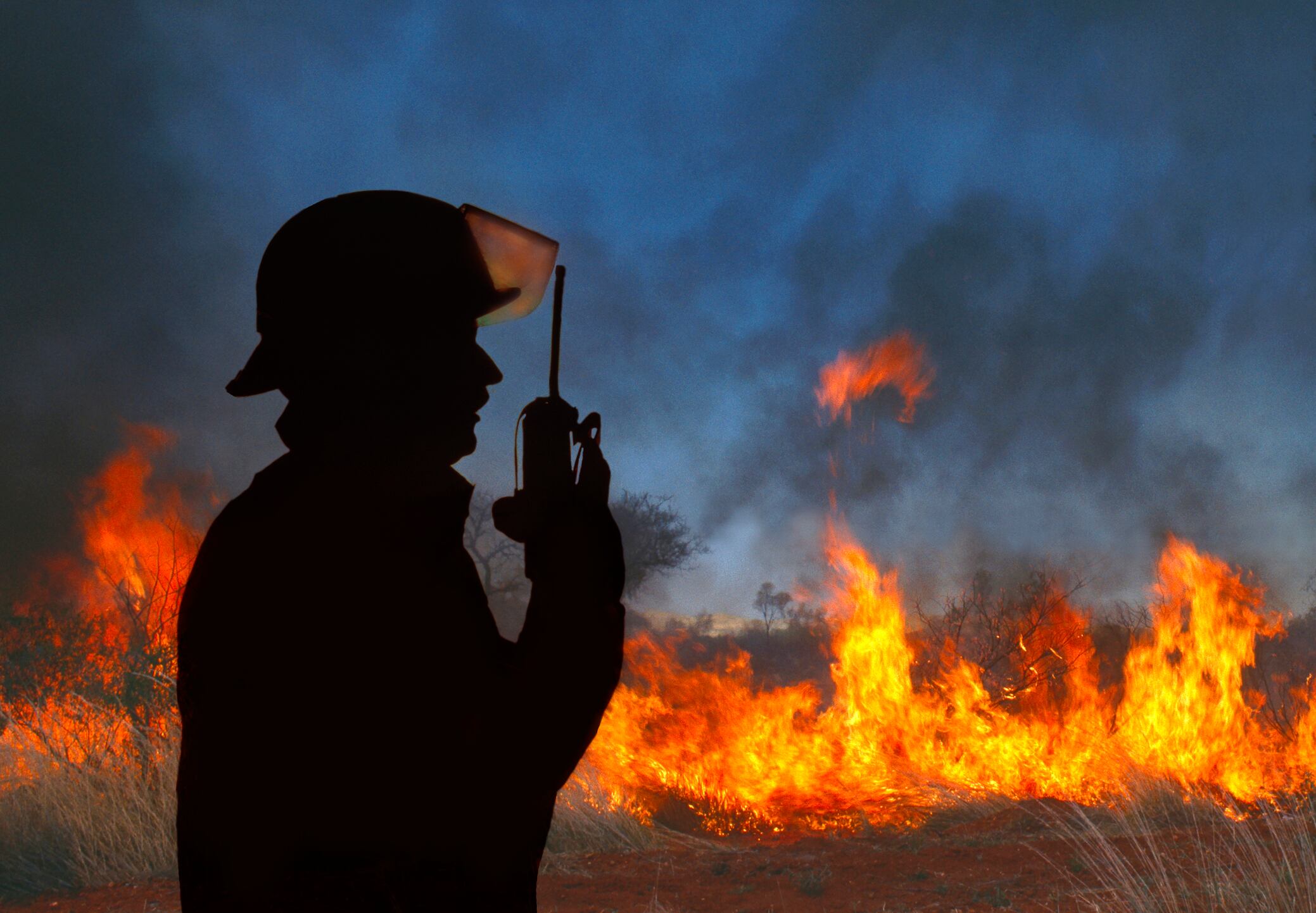 Imagen de referencia de incendio. Foto: Getty Images.