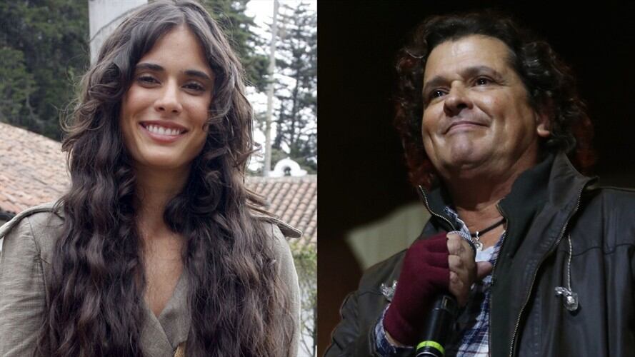 Actriz Carolina Ramírez y cantante Carlos Vives. Foto: COLPRENSA / FOTO LUIS EDUARDO NORIEGA – Colprensa / Álvaro Tavera