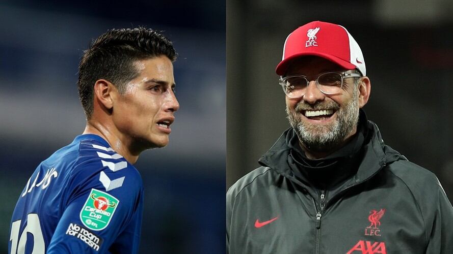 James Rodríguez y su primer gran reto ante Liverpool . Foto: Getty