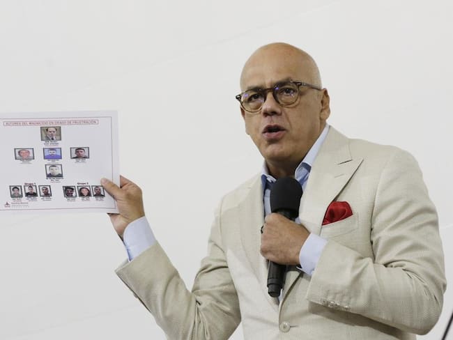 El presidente de la Asamblea Nacional electa en 2020, Jorge Rodríguez. Foto: Prensa Jorge Rodríguez.