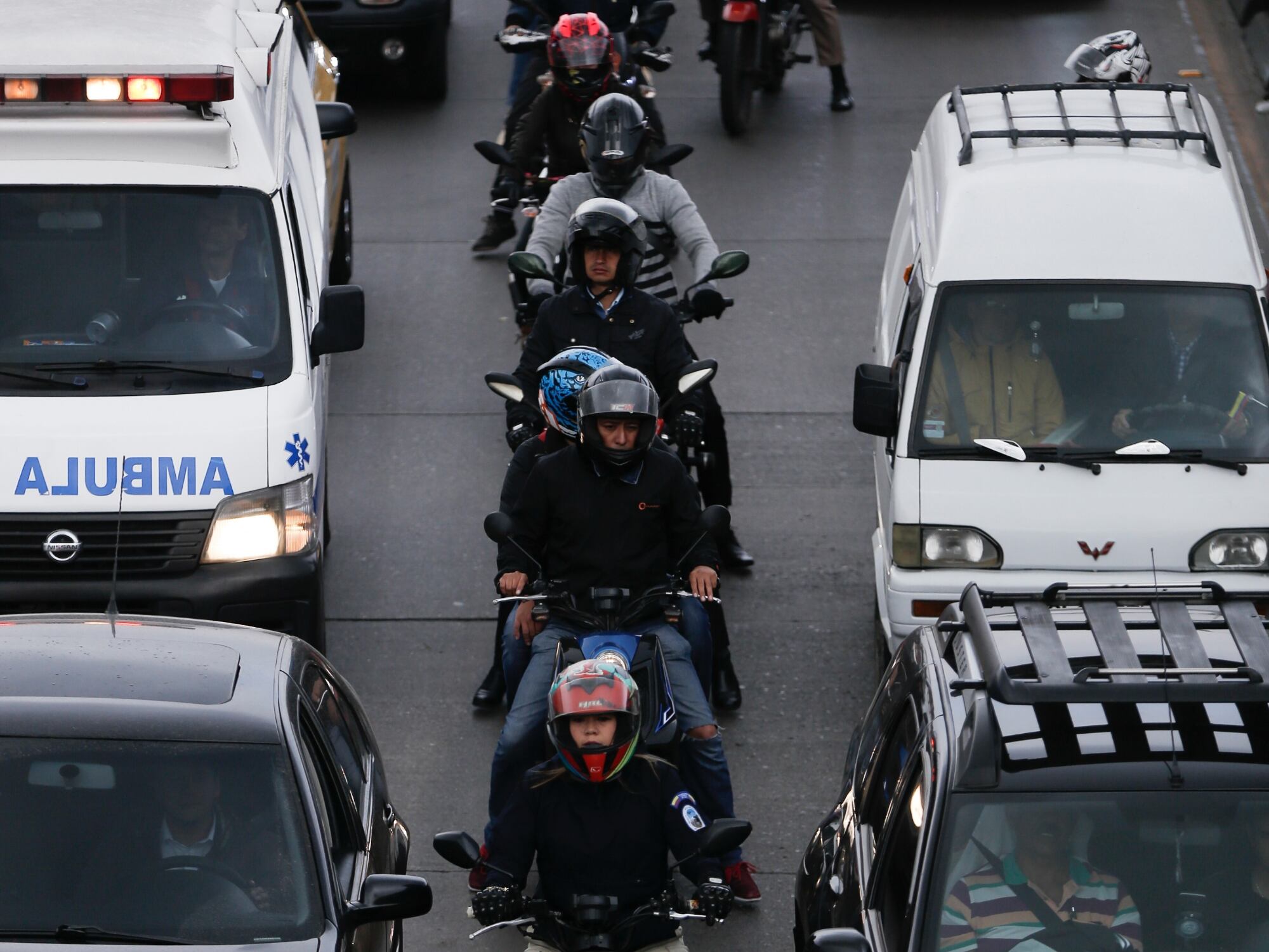Imagen de referencia de motocicletas en Bogotá
