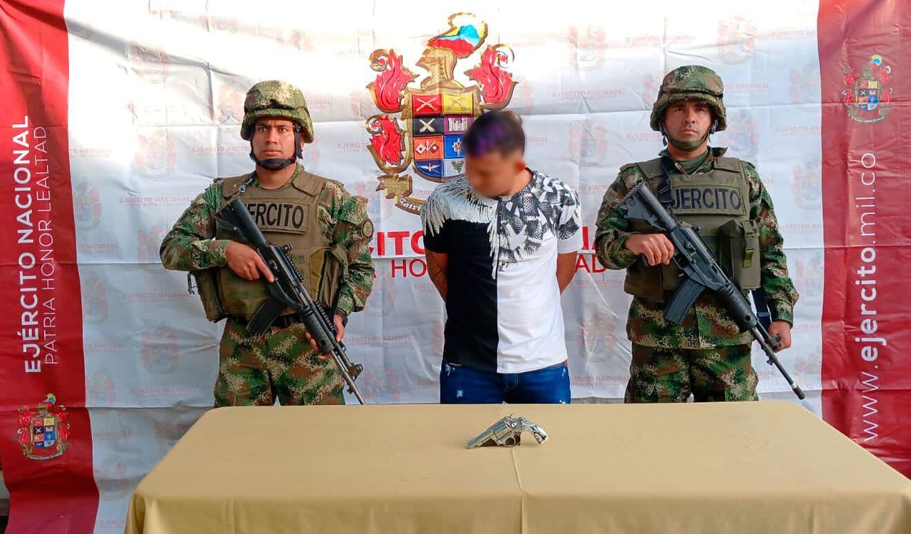 Carlos Fabián Medina, alias 'Repe'. Crédito: Ejército Nacional.
