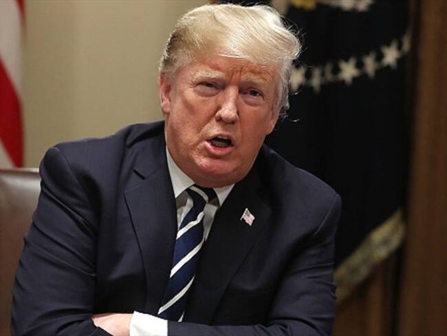 Trump dice que China quiere un acuerdo con EEUU porque su economía colapsa. Foto: Getty Images