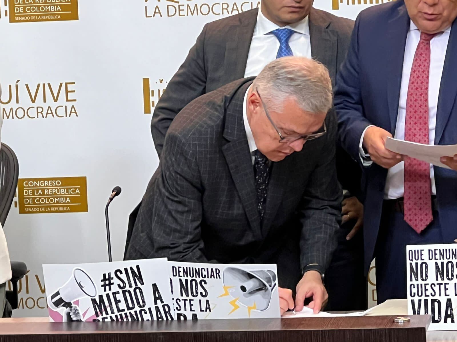 Ministro de Justicia, Néstor Osuna.