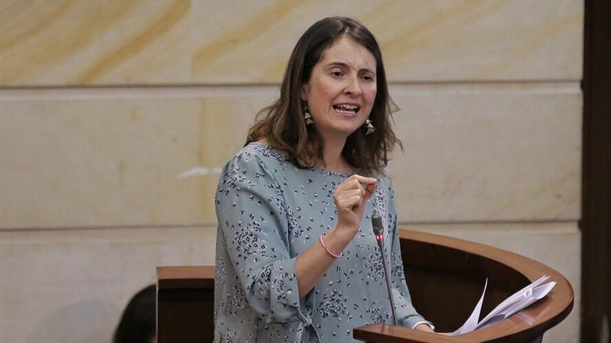 Senadora de la República Paloma Valencia. Foto: Colprensa - Sofía Toscano