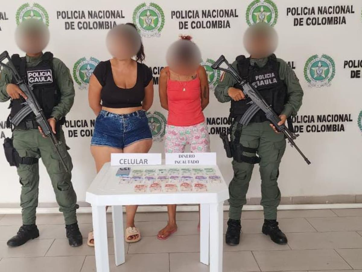 Capturan a dos mujeres que se hacían pasar por integrantes del Clan del Golfo en Córdoba