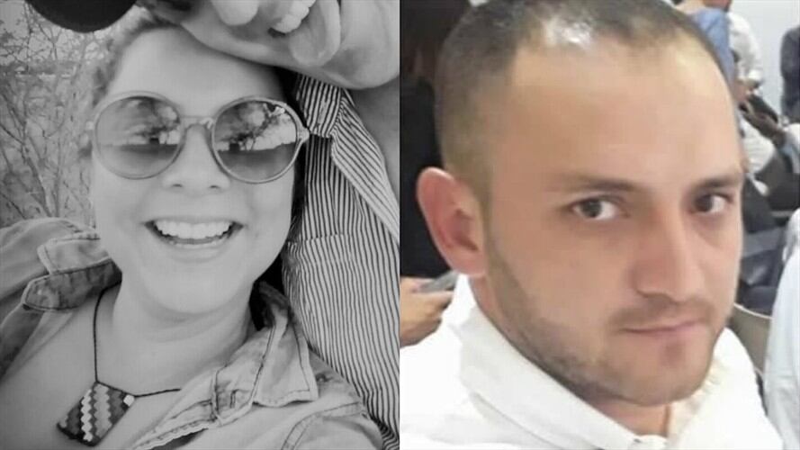 El cuerpo de Viviana Muñoz fue hallado con varios impactos de bala junto al del líder social Ignacio Gómez Ávila en una zona boscosa de San Vicente del Caguán. Foto: @tooms219 en Twitter | Redes sociales