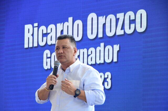 Ricardo Orozco, gobernador del Tolima. Colprensa/ El Nuevo Día.