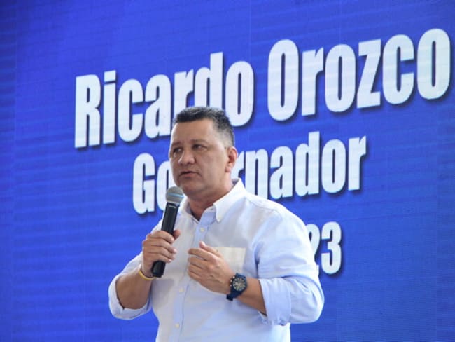 Ricardo Orozco, gobernador del Tolima. Colprensa/ El Nuevo Día.