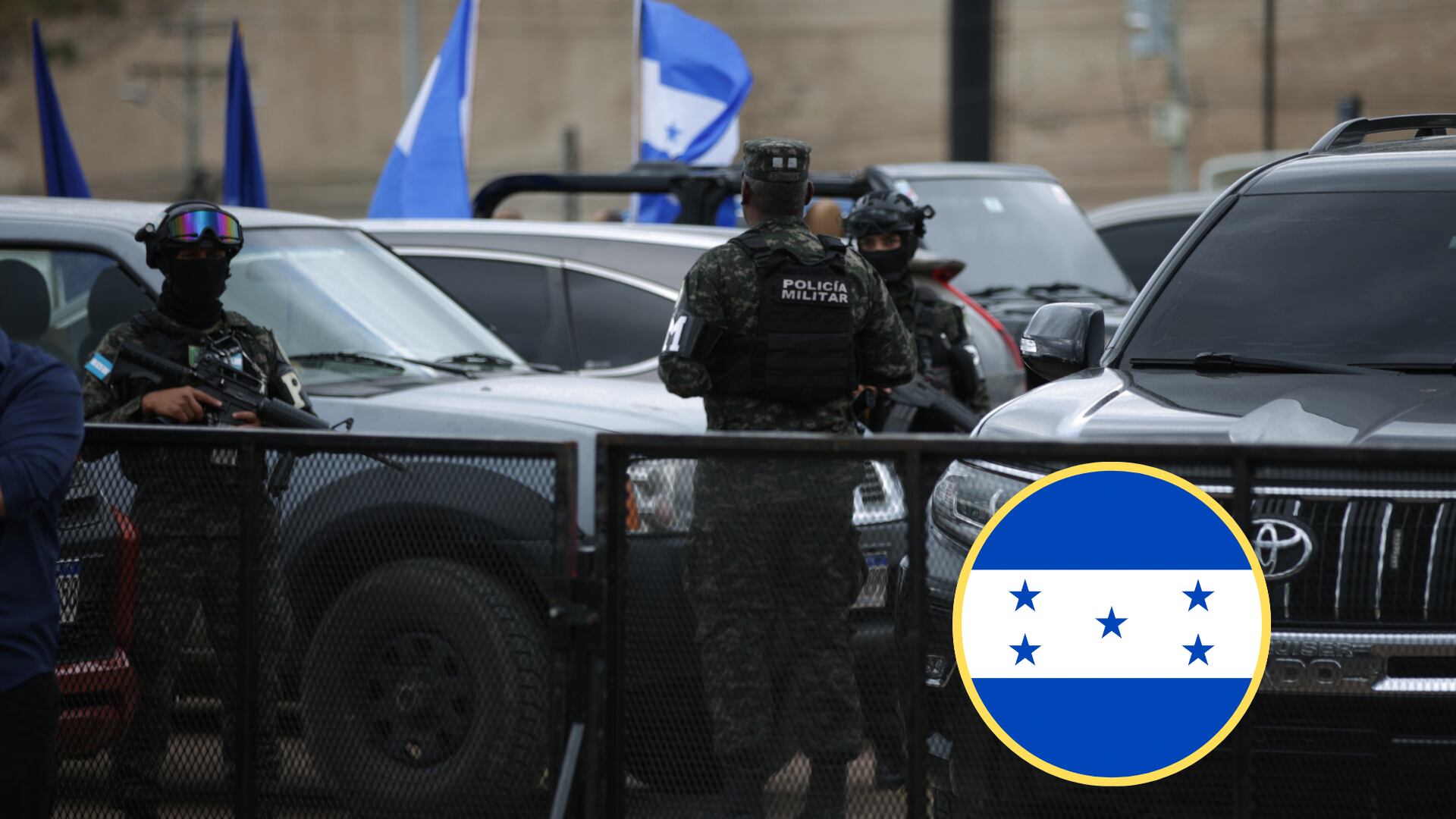 Policía Militar en Tegucigalpa. Foto:  Emilio Flores/Anadolu via Getty ImagesHonduras. Foto: Getty Images.