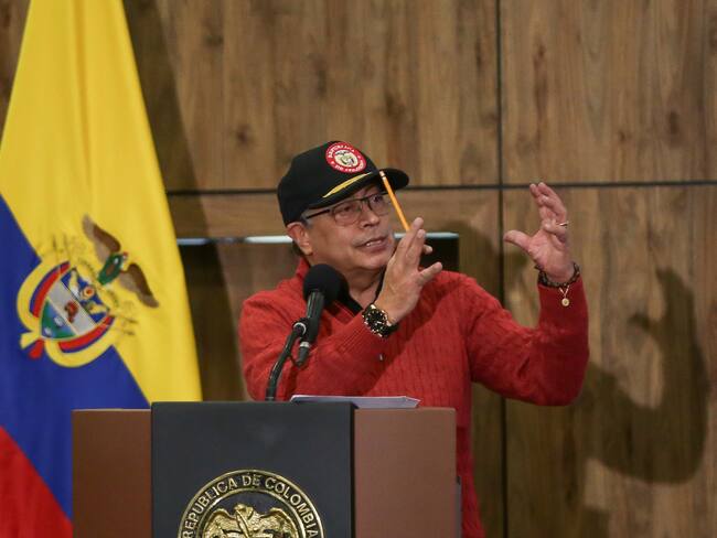 Gustavo Petro, presidente de Colombia. Foto: Colprensa.