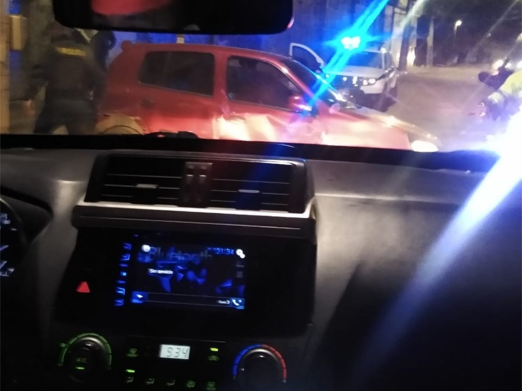 Atentado contra Amparo Toloza