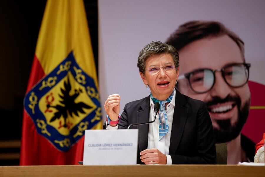 Claudia López, alcaldesa de Bogotá. Foto: Colprensa.