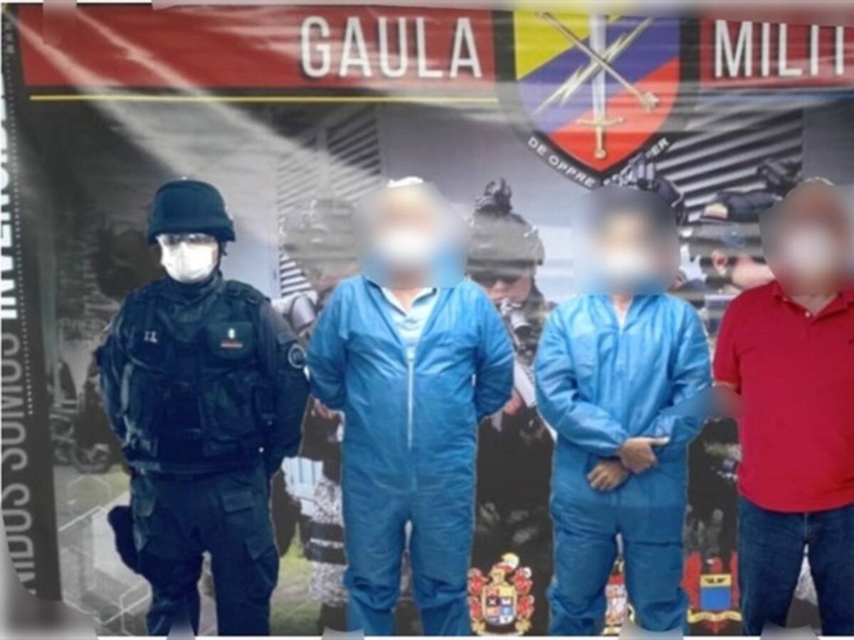 Capturan a dos estadounidenses y un colombiano requeridos por la justicia norteamericana