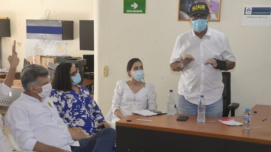 Concesión Vial de Cartagena. Foto: Twitter Alcaldía de Cartagena