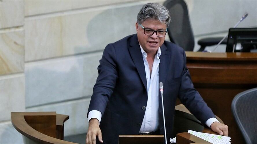 Senador del Polo Democrático, Wilson Arias . Foto: Colprensa