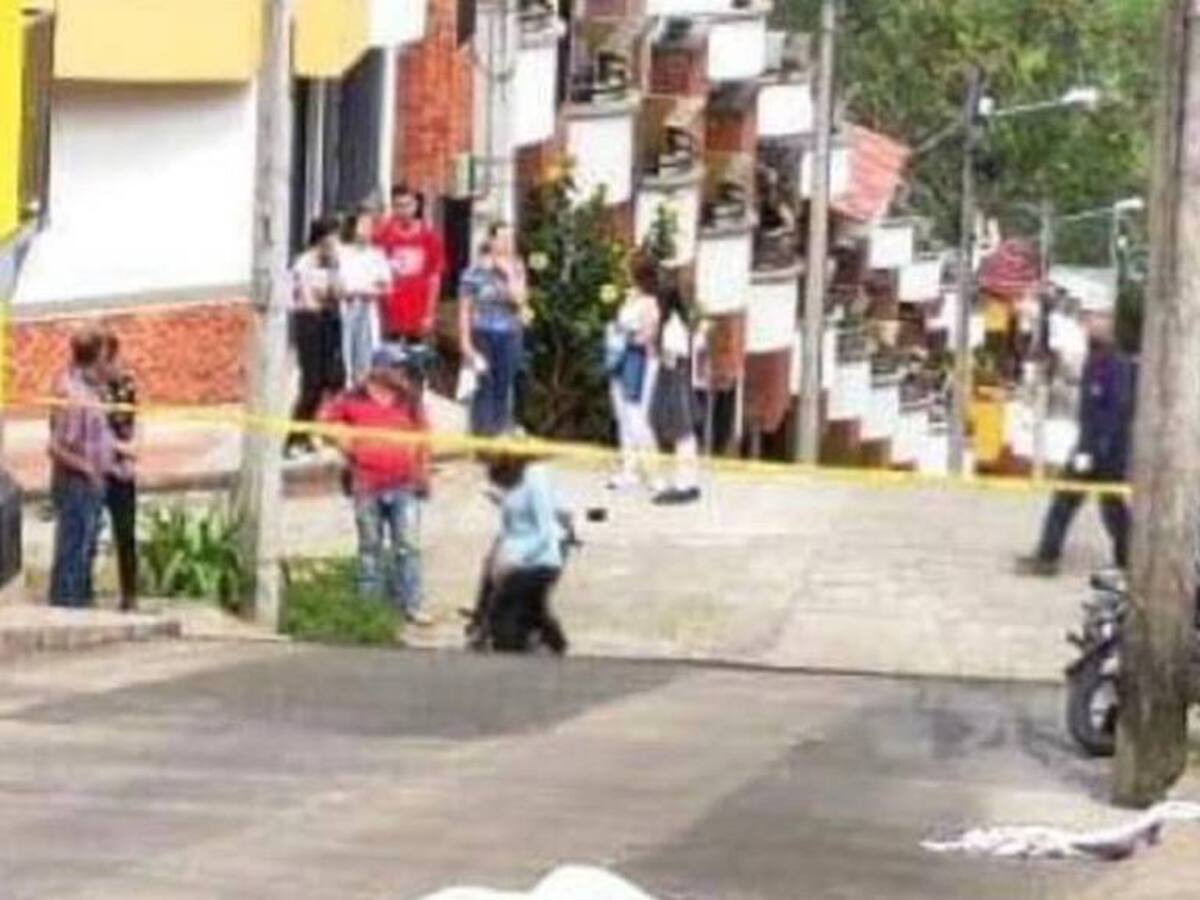 Asesinaron a un hombre en Anserma, Caldas, al parecer bajo la modalidad de limpieza social
