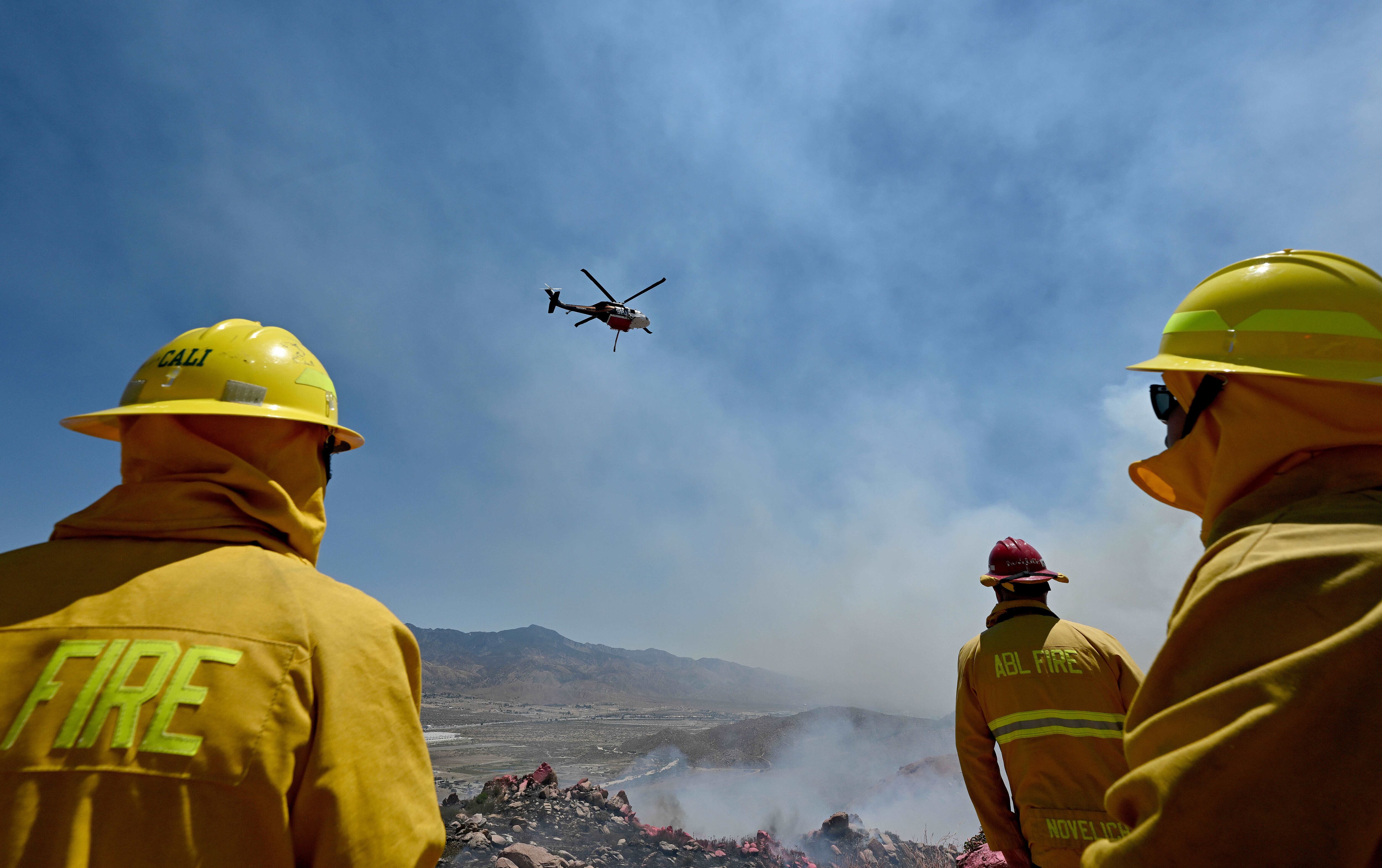 Bomberos de California. Foto: Will Lester/Inland Valley Daily Bulletin via Getty Images.